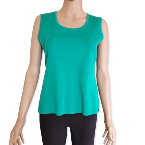 Misook Green Blazer with matching Shell Tank - Picture 8 of 13